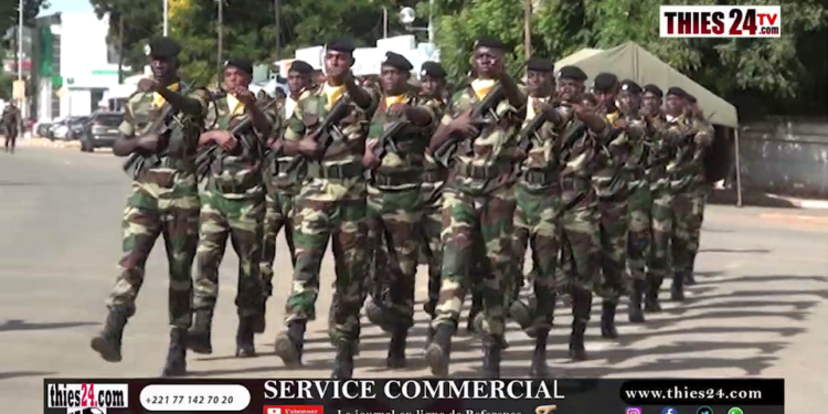 Vidéo/Le défilé militaire qui a mis fin à la passation de service à la tête de la zone militaire 7