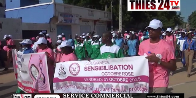 Vidéo/Octobre rose, caravane de sensibilisation avec la 11ème promo sortante de médecine de l&rsquo;UIDT