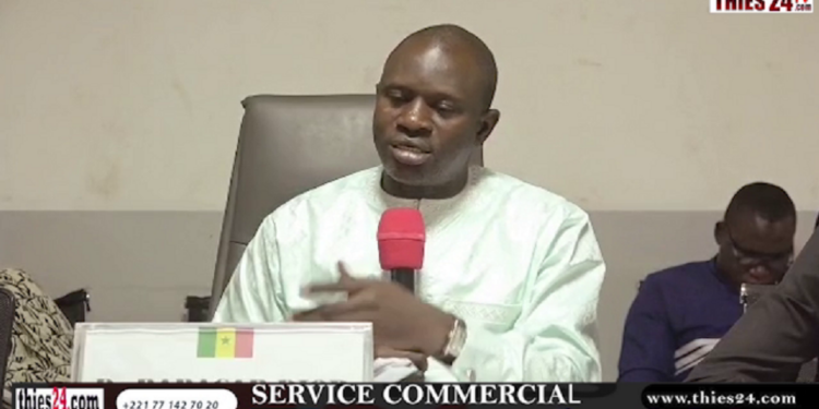 Vidéo/DOB ville de Thiès, Babacar Diop ambitionne de porter le budget à 10 milliards de Fcfa