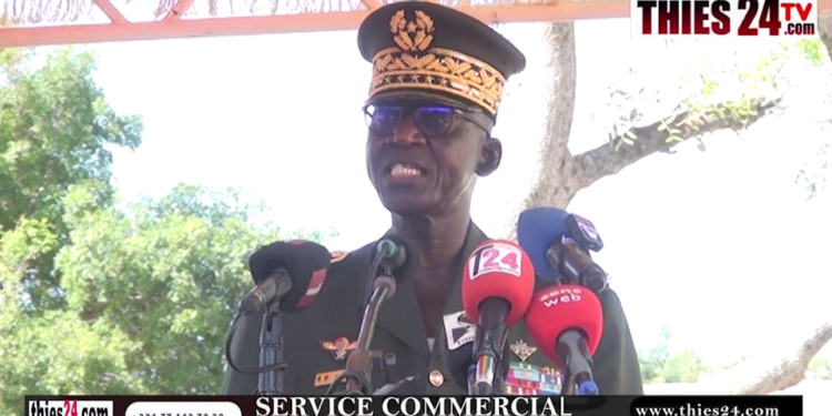 Vidéo/Discours du Général Mbaye Ciss CEMGA à l&rsquo;inauguration de l&rsquo;IRM de l&rsquo;hôpital militaire de Thiès