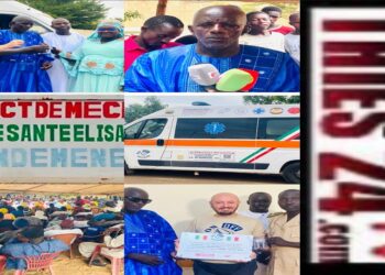 Vidéo/ Soulagement à Ndémène avec la réception d’une ambulance