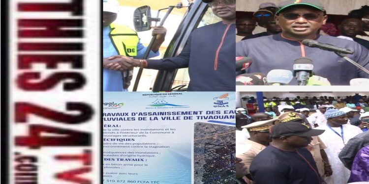 Vidéo/ Lutte contre les inondations, bientôt un système moderne de drainage des eaux pluviales à Tivaouane