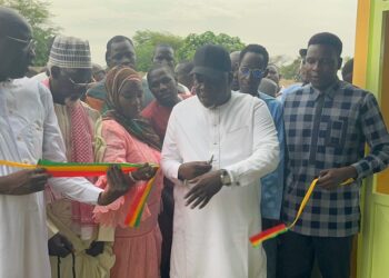 Vidéo/ Mamadou Ndoye Bane Maire de Pire offre un poste de santé aux populations Ndiégueth