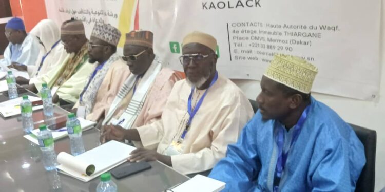 Kaolack : la Haute Autorité du Waqf et la LIPS forment 58 Imams sur le waqf