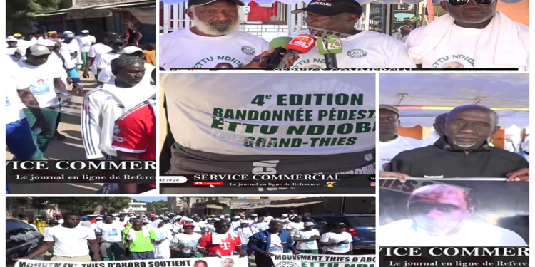 Vidéo/ 4ème édition randonnée pédestre de l’association Euttu Ndioba de Grand Thiès