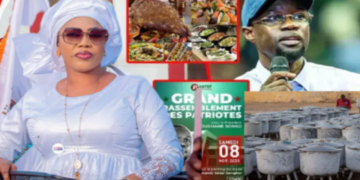 Tera meeting de Sonko : Le « berndé » de Sokhna Aïda Diallo crée une polémique dans le Pastef