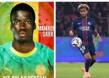 Liste des Lions : Mamadou Sarr et le prodige du PSG, Ibrahima Mbaye, intègrent la tanière