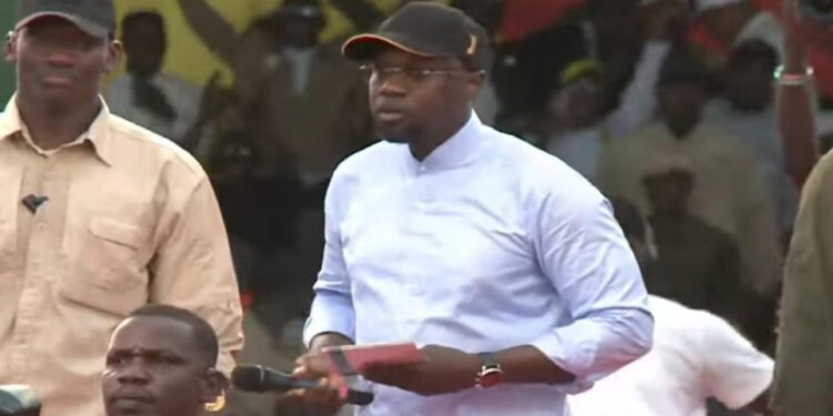 Ousmane Sonko réclame la dissolution de l’APR et la prison pour les négateurs de la « dette cachée »