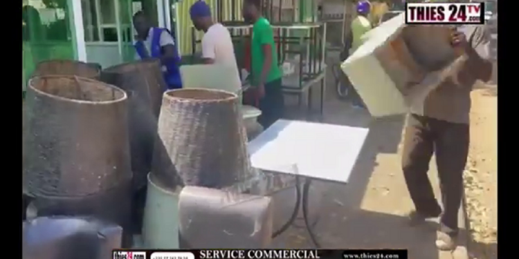 Vidéo/Restaurant Kaosara Thiès, le grand déménagement avant la démolition