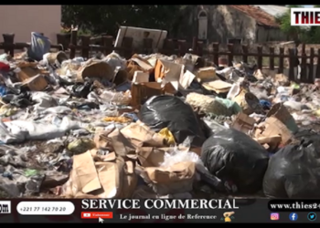Vidéo/Le marché Darou Salam (Thiès-Ouest) envahi par les ordures, les vendeurs alertent