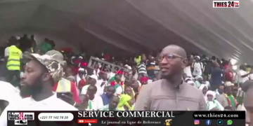 Vidéo/Membre de la coalition Diomaye Président, Massamba Diop de MASLA marque sa présence au Tera meeting