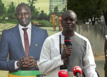 Vidéo/ Dr Babacar Diop mobilise 651.850 pavés pour la ville, programme lancé sur l’avenue Caen