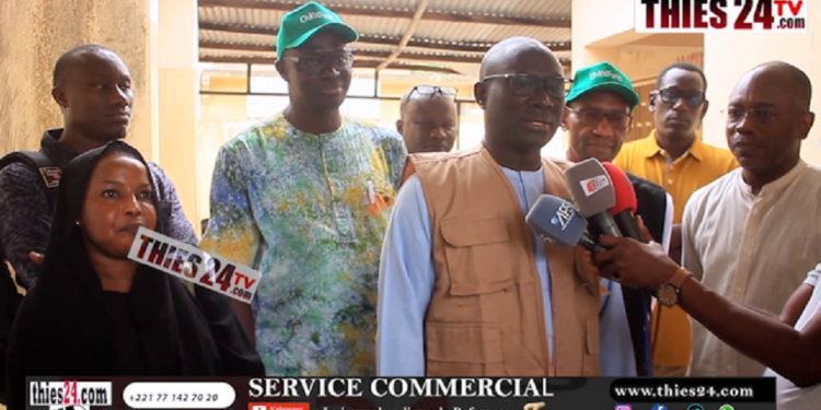 Vidéo/Gestion menstrues à l’école, visite de suivi du projet PASSAJE) déroulé par Kajoor Jankeen