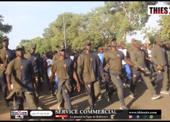 Vidéo/ La semaine des Forces Armées clôturée à Thiès par une randonnée pédestre