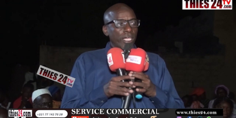 Vidéo/Député Amadou Dia de PASTEF  Thiès « Pensons aux sacrifices faits par Sonko »