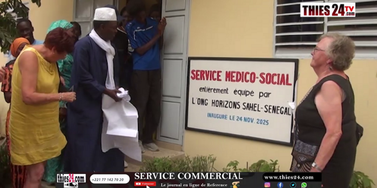 Vidéo/Equipement du centre médico-social de LANS par l’ONG Horizons Sahel Sénégal