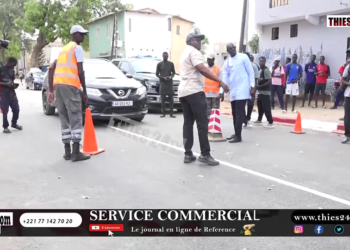 Vidéo/ Réception et ouverture de l’avenue Aynina Fall par le Maire Babacar Diop (réactions)