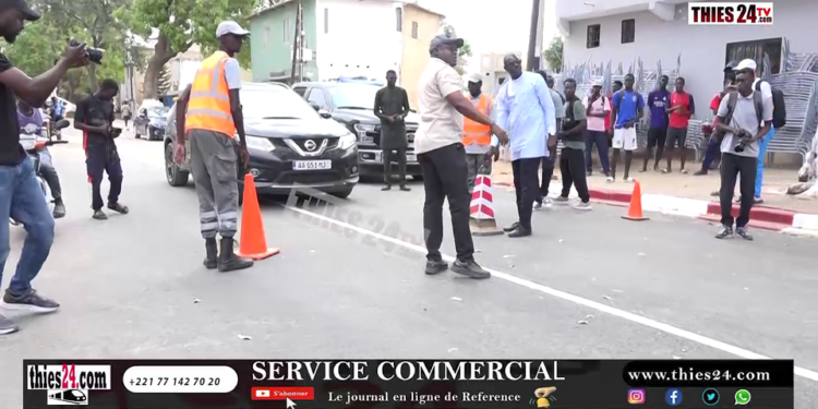 Vidéo/ Réception et ouverture de l’avenue Aynina Fall par le Maire Babacar Diop (réactions)