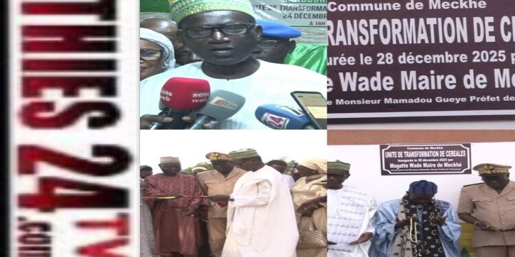 Vidéo/ Le Maire de Mékhé offre une unité de transformation de céréales aux femmes et leur promet un fonds de solidarité dédié