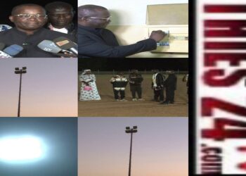 Vidéo/ Le stade municipal de Notto Diobass, doté de projecteurs