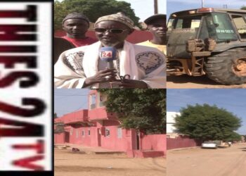 Vidéo/Gouye Tékhé Grand Thiès, solidarité en plein régime, murs peints à la même couleur, salubrité