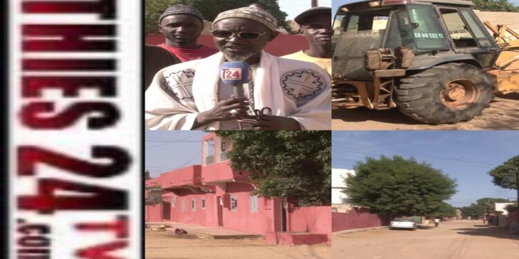 Vidéo/Gouye Tékhé Grand Thiès, solidarité en plein régime, murs peints à la même couleur, salubrité