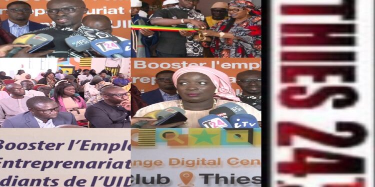 Vidéo/Inauguration Orange Digital Center Club à l&rsquo;Université Iba Der Thiam (UIDT) de Thiès