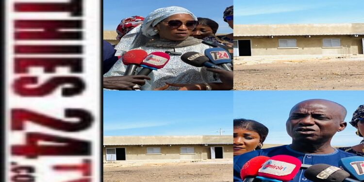 Vidéo/ 4 nouvelles salles de classe, dans un CEM flambant neuf à Kémaye