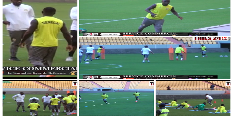 Vidéo/ Préparation CAN 2025, premier galop des Lions au Stade Abdoulaye Wade