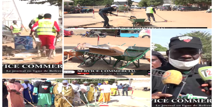 Vidéo/Médina Fall Thiès, grande opération communautaire de salubrité