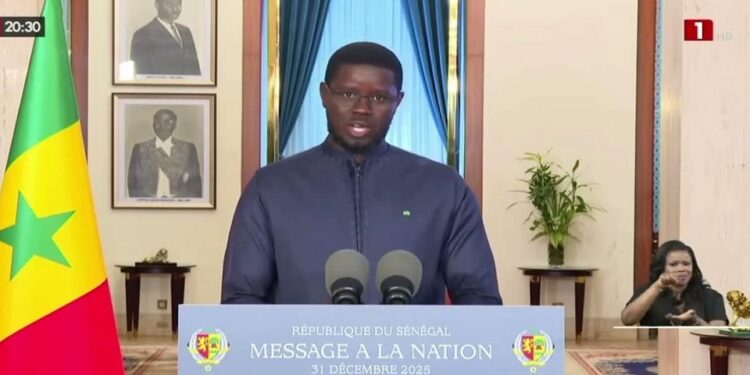 Adresse à la Nation de S.E.M Bassirou Diomaye Diakhar Faye (31 Décembre 2025)