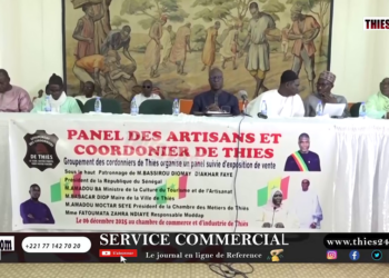 Vidéo/Panel et exposition des artisans et cordonniers de Thiès