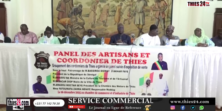 Vidéo/Panel et exposition des artisans et cordonniers de Thiès