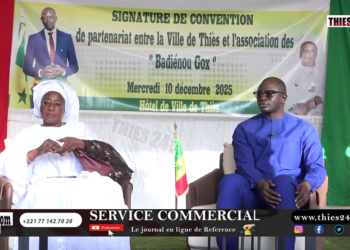 Vidéo/ Convention de partenariat entre la Ville de Thiès et l’association des Bajanu Gox