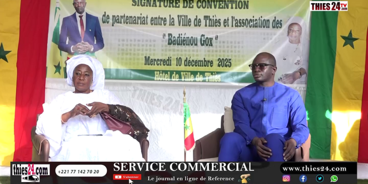 Vidéo/ Convention de partenariat entre la Ville de Thiès et l’association des Bajanu Gox