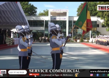 Vidéo/ Présentation du drapeau à la 45ème promotion de l’ENOA