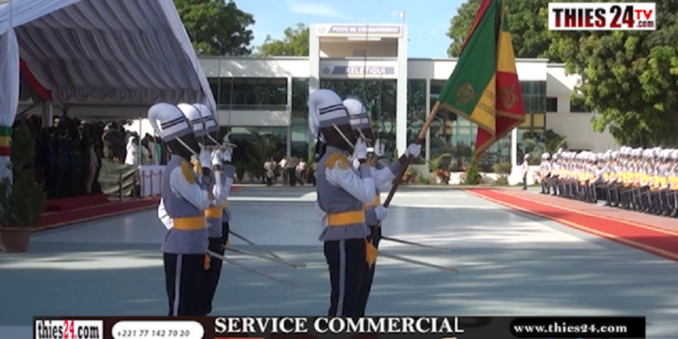 Vidéo/ Présentation du drapeau à la 45ème promotion de l’ENOA