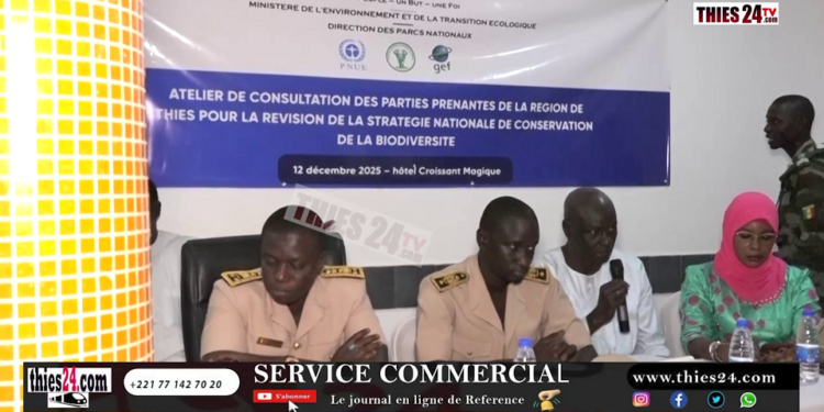 Vidéo/Consultation à Thiès pour la révision de la stratégie nationale de conservation de la biodiversité