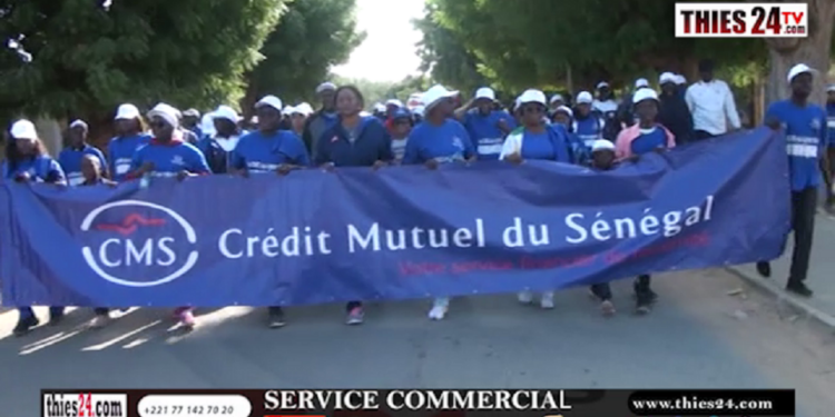 Vidéo/Randonnée pédestre de l&rsquo;amicale des salariés du Crédit Mutuel Sénégal section Thiès