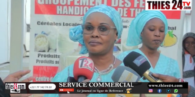 Vidéo/Le groupement des femmes handicapées de Thiès expose ses talents