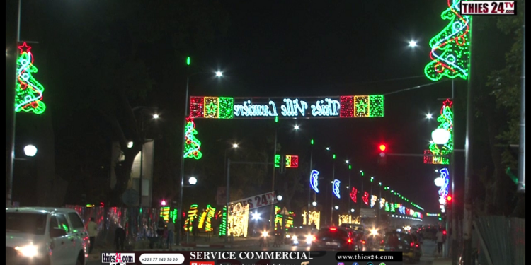 Vidéo/ En attendant le 31 décembre, appréciez les atours éblouissants de Thiès, la ville lumière