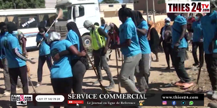 Vidéo/PASTEF aux côtés de « And defar sunu gox », pour la propreté de Darou Salam haute tension