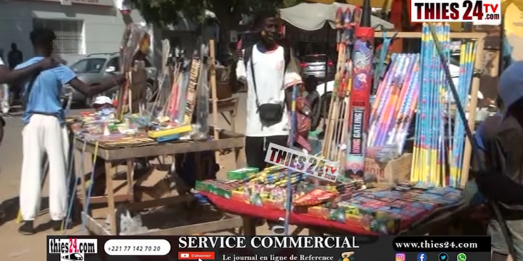 Vidéo/ Vente de pétards sur la promenade des Thiessois, un business mis à rude épreuve par la crise