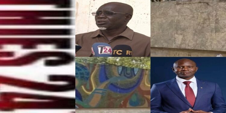 Vidéo/ Abdoulaye Fall Mao sur l&rsquo;affaire de la fresque: « Inadmissible de détruire sans informer »