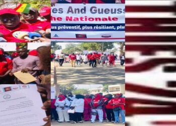 Vidéo/ Marche nationale, les blouses blanches, dans les rues de Thiès