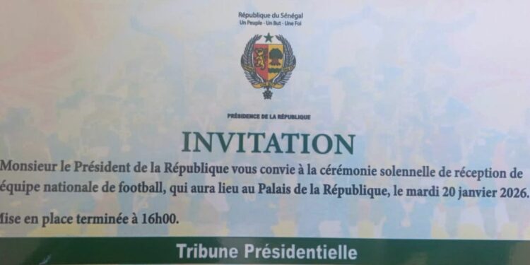 Célébration des Lions, Thierno Bocoum répond à l&rsquo;invitation du Président Diomaye