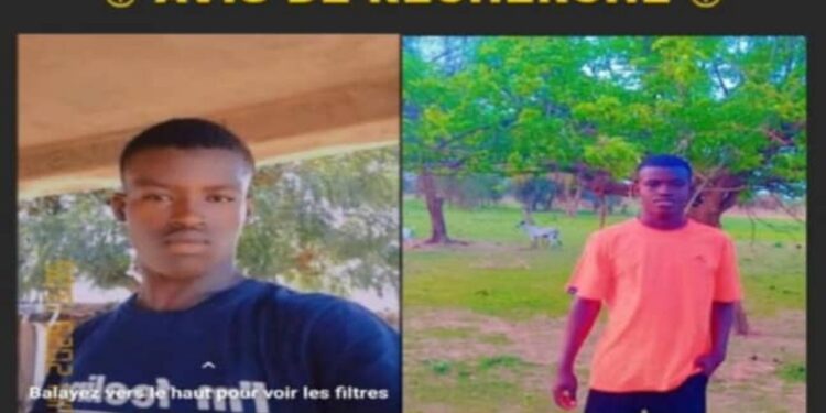 Avis de recherche/Le jeune Iba Bâ a disparu à Thiès depuis le 2 janvier 2026