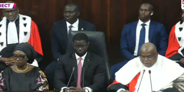 Rentrée Cours et Tribunaux : le Président Diomaye trace la voie d&rsquo;une justice numérique et humaine