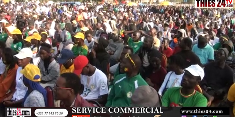 Vidéo/Victoire du Sénégal sur l&rsquo;Egypte, folle ambiance de fête à Thiès