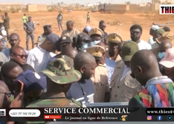 Vidéo/ Visite du Ministre Balla Moussa Fofana sur le site de Mbour 4